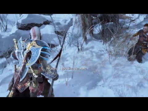 God of War Ragnarok I Too Like the Axe Funny Kratos Dialogue