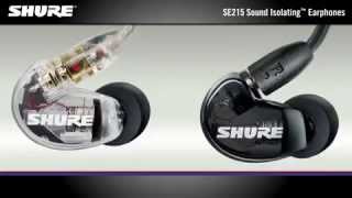 Video thumbnail for Shure SE215 Sound Isolating™ Earphones Product Overview by Media