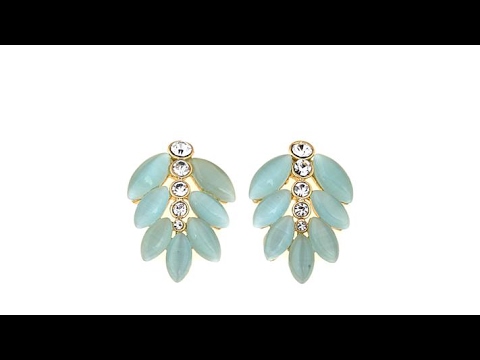 Roberto by RFM "Belle of the Ball" Leaf Earrings