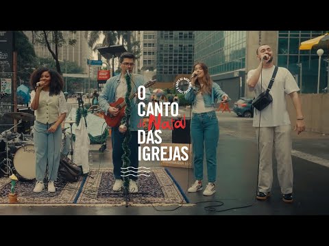O CANTO DE NATAL DAS IGREJAS (Ao Vivo na Paulista) - OCDI, Baruk, Netto, Paola, Milena, ft. Ane Alma
