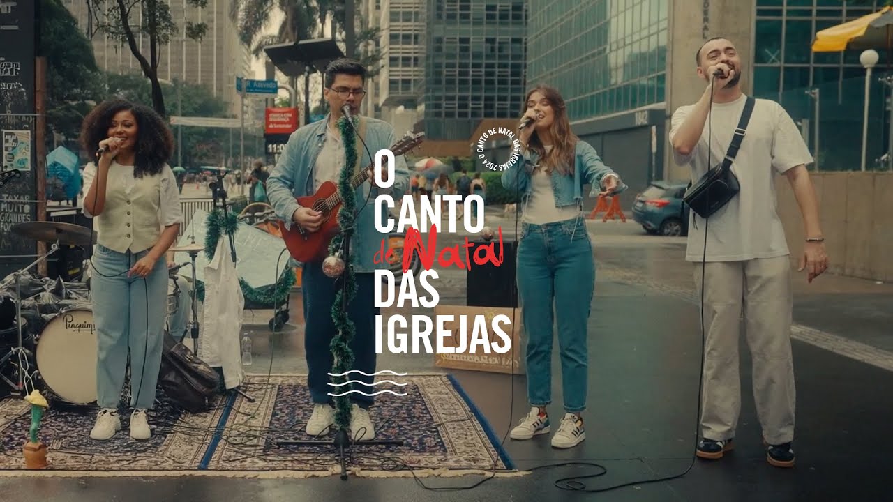 O CANTO DE NATAL DAS IGREJAS (Ao Vivo na Paulista) - OCDI, Baruk, Netto, Paola, Milena, ft. Ane Alma
