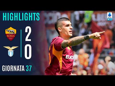 Video highlights della Roma vs Lazio (2 a 0) - Giornata 37 - Fantacalcio e fantamedie