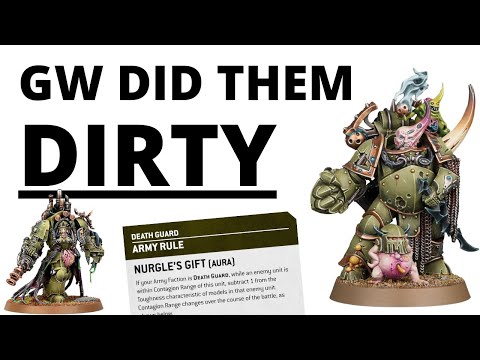 So the Death Guard Faction Focus Looks... Kinda Terrible! Army Rules, Datasheets and More Reviewed