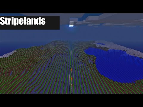Unbelievable! I Created Epic Stripe Lands on Minecraft!