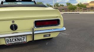 1967 Camaro RS Convertible Walk Around