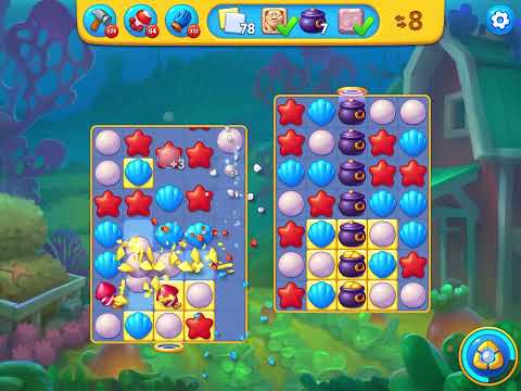 Fishdom level 7928 no boosters フィッシュダム ノーマル [Friend's]