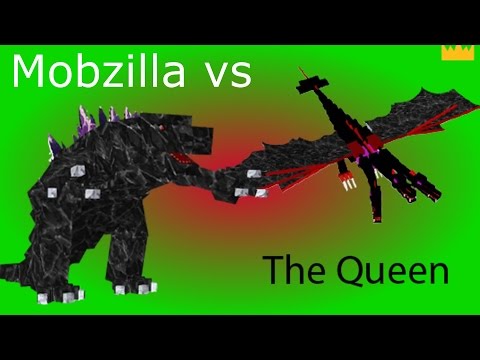 The Queen vs Mobzilla: Minecraft mob battle