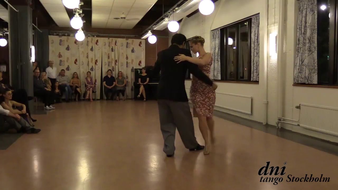 Sara Westin and Juan Pablo Canavire performing in Linköping 4/4