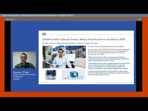 Panel Presentation: Advantage of Absolute Quantification of Digital PCR in Wastewater Monitoring...