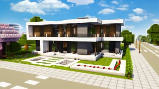 Minecraft: How To Build a MODERN HOUSE #5