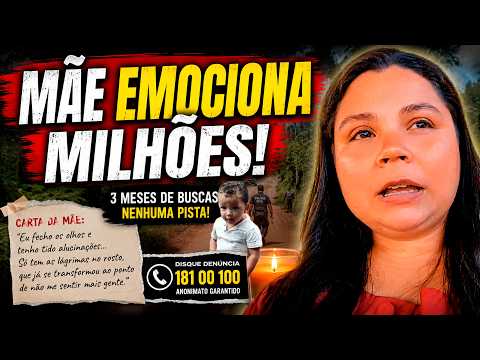 Mistério José Arthur: polícia continua buscas enquanto mãe emociona milhões nas redes!