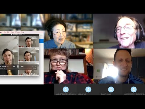 Online masterclass with Chris Cutler on instruction piece at UEL, 1 April 2020