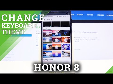 How to Change Keyboard Theme on HONOR 8 – Set Up Keyboard Theme