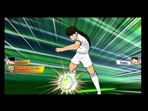 S99 tornado arrow skywing shot captan tsubasa dream team