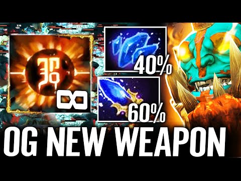 🔥 OG NEW MID NEW WEAPON — ATF Huskar 19min Aghanim + Shard 100% Slow Burning Dota 2 Pro