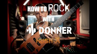 Video thumbnail for Can You ROCK on Donner Hush-X Travel Guitar? by Igor Paspalj