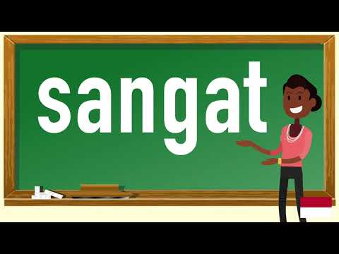 How to pronounce sangat  in Indonesian