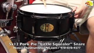 Video thumbnail for Pork Pie "Little Squealer" Snare 5x12 - The Drum Shop North Shore by Nate Morrison Drums