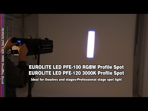 EUROLITE LED PFE-100 RGBW Profile Spot