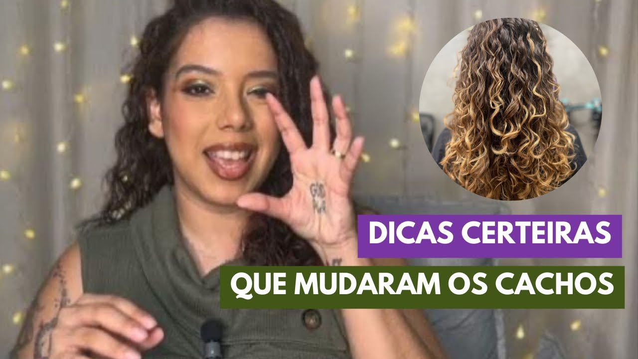 REVELEI TODAS AS DICAS QUE REALMENTE FUNCIONAM PARA CABELO CACHEADO - Tamires Maia