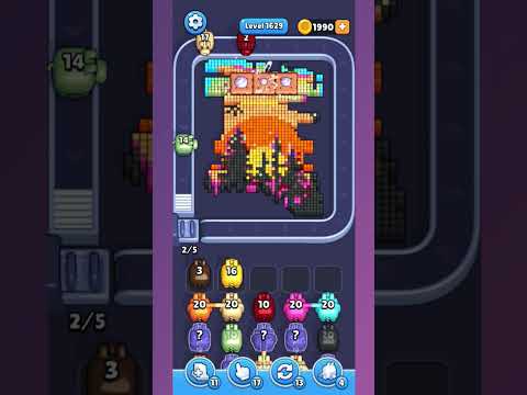 Pixel Flow Tahap 1629 Walkthrough