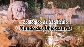 A realidade  do Zoológico de São Paulo + Mundo dos Dinossauros e Dicas | Será que vale a pena😰
