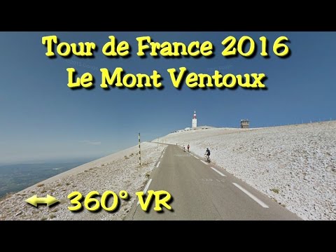 Preview Mont Ventoux 360° VR version - Tour de France 2016 Stage 12 last kilometers timelapse