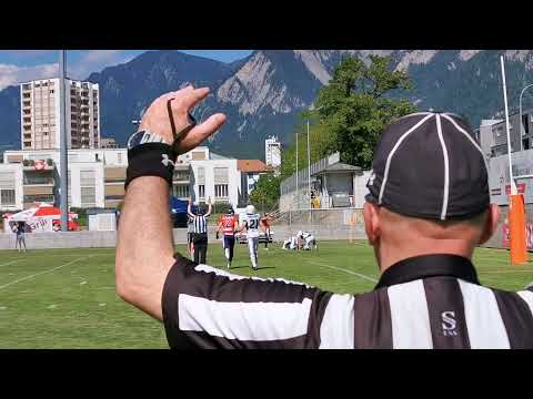 CEFL Cup 2021 - Halbfinal Calanda Broncos vs. Schwäbisch Hall Unicorns