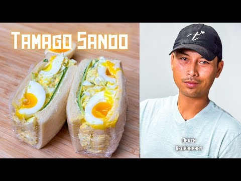 Japanese EGG SALAD Sandwich (Tamago Sando) | Chef Recipe