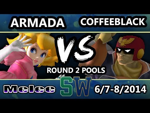 Super SWEET - Armada (Peach) Vs. Coffeeblack (Captain Falcon) - Pools Round 2