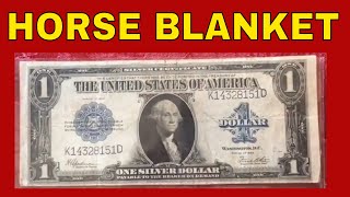 Rare One Dollar silver certificate bill worth money! Currency to look for!