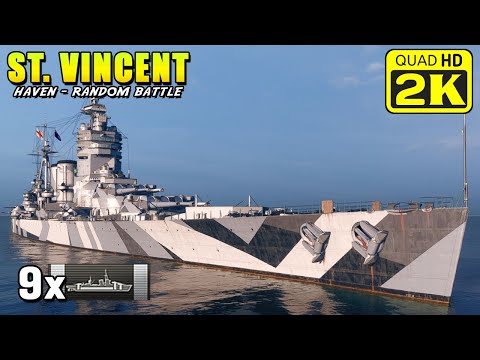 Battleship St. Vincent: Accurate guns and Super Heal