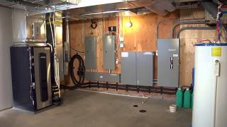 Induktion Géothermie - salle mécanique