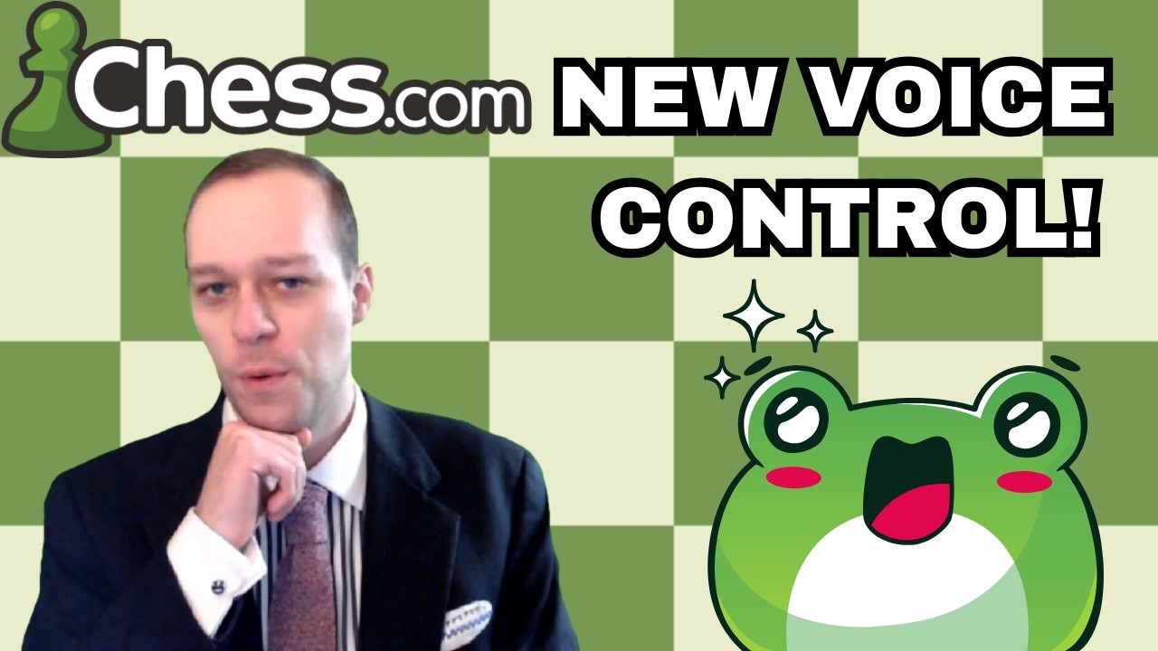 Testing Chess.com's NEW Voice Control