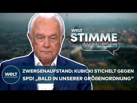 Video Thumbnail: DEUTSCHLAND: Zwergenaufstand: Kubicki stichelt gegen SPD! „Bald in unserer Größenordnung“