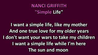 Nanci Griffith - Simple Life
