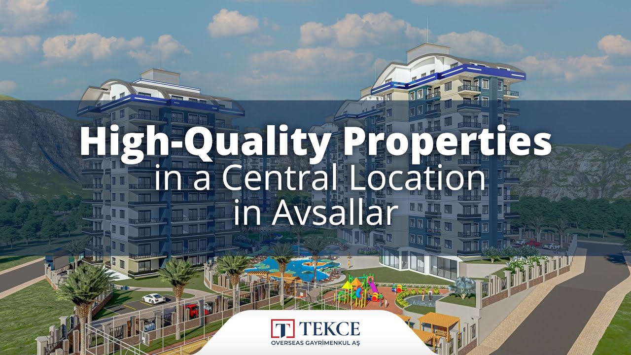 Luxueux Immobilier Dans une Localisation Populaire à Alanya