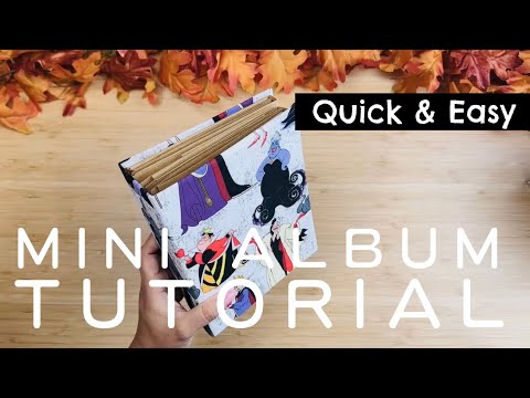 Mini Album TUTORIAL | Start to Finish! 