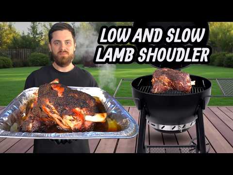 Low and Slow Smoked Pulled Lamb Shoulder | Beginners Tutorial