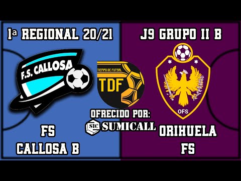 1ª Regional Temporada 2020/2021. Resumen Jornada 9: FS Callosa B 2-4 Orihuela FS