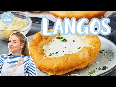 Langos 🇭🇺 | wie vom Weihnachtsmark oder der Kirmes | Einfach Backen