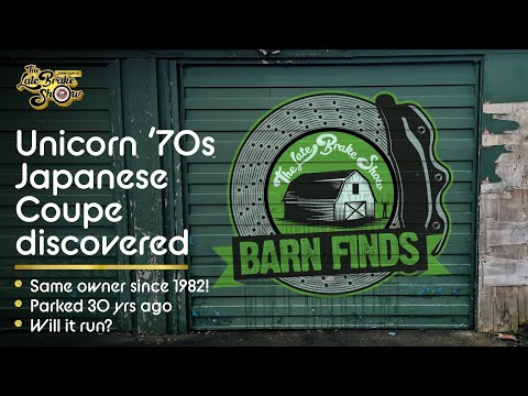 Rare Barn Find classic 70s Japanese RWD Coupe discovered - will it run after 30 years?