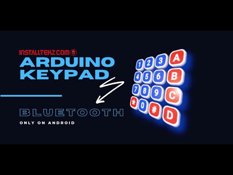 Arduino 4x4 Bluetooth Keypad