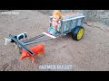DIY How To Make Bullock Cart With Pencil Bail Gadi Village Bullock Cart