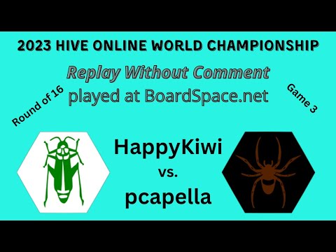 pcapella vs HappyKiwi - game 3 - 2023 Hive Online World Championship