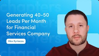Generating 40-50 Leads Per Month for Financial Services Company