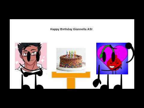 Happy Birthday Giannella AS!