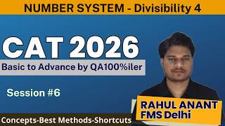Divisibility Rules of Composite Numbers-6,12,30...| CAT2026