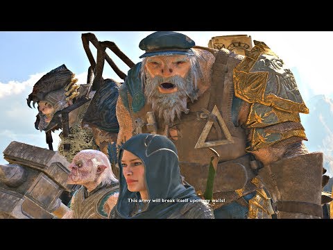 Shadow of War - Blade of Galadriel DLC - Eltariel Fortress Siege Defense