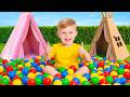 House Full Of Colorful Balls More Fun Stories